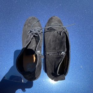 Black Booties, comfortable. Worn a few times but have been sitting around.